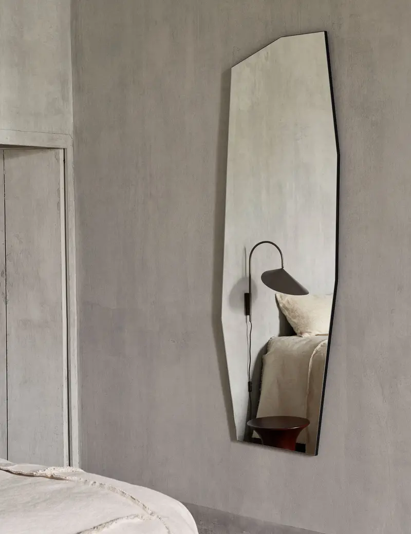 Shard Full-Height Wall Mirror – Ferm Living Vertical Statement Mirror 1