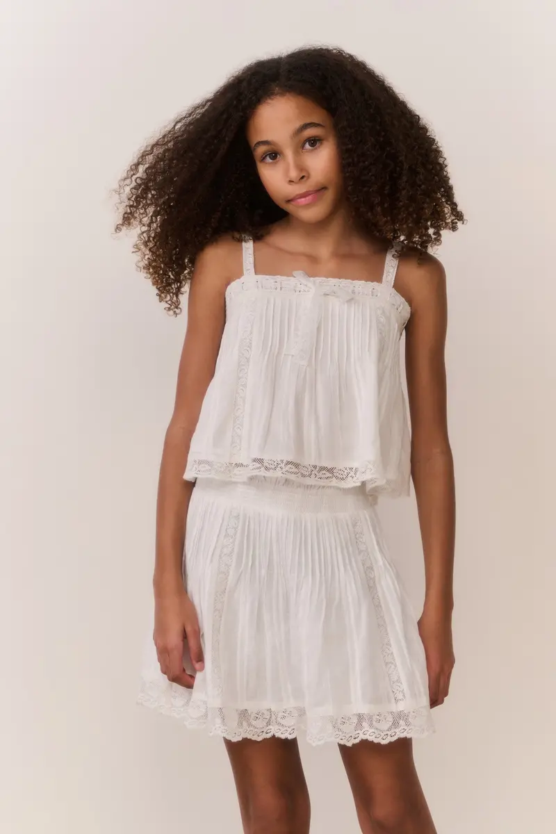 Solena Cotton Skirt Designed For Tweens 1