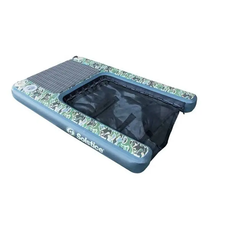 Solstice Camo Pup Plank – Inflatable Dog-Friendly Floating Board 1
