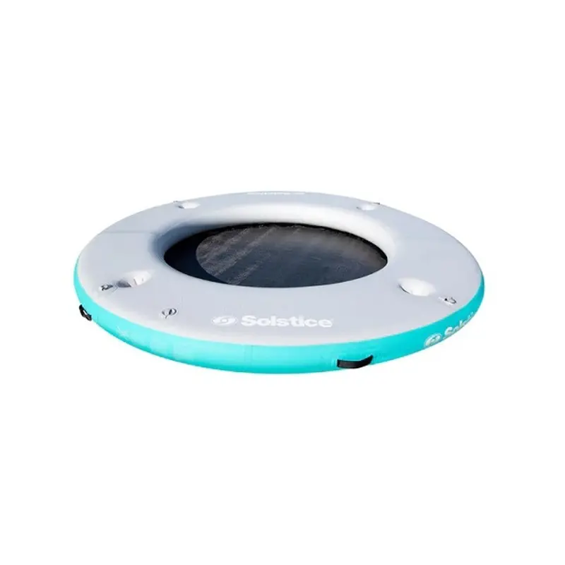 Solstice Circular Mesh Inflatable Dock For Water Activities 1