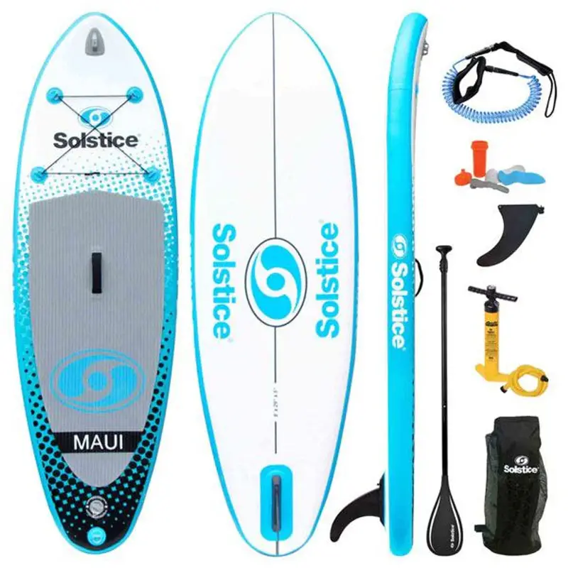 Solstice Maui Inflatable Stand-Up Paddle Board Set 1