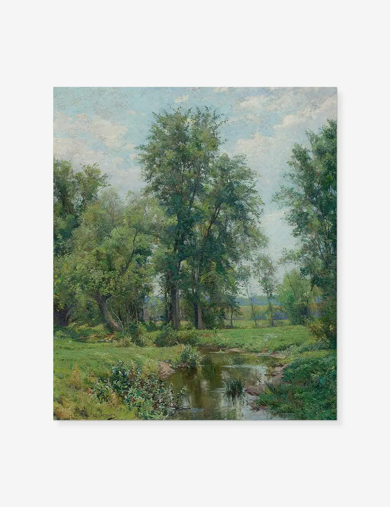 Spring In Old Lyme, Connecticut Fine Art Print By Hugh Bolton Jones 1
