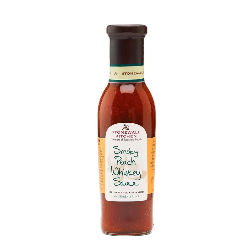 Stonewall Kitchen Smokey Peach Whiskey Glaze 1