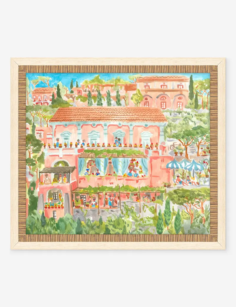Sublime Villas Art Print – Eli Franz Coastal Wall Decor 1