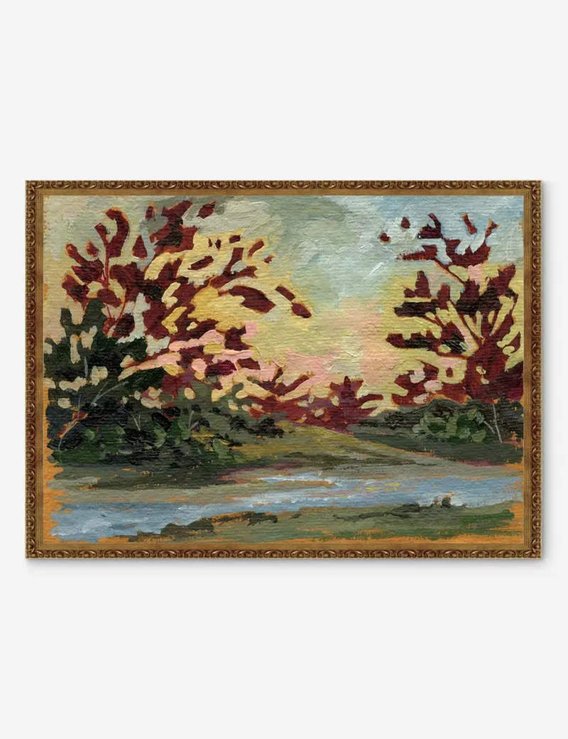 Summer’S End Art Print By Laurel-Dawn Latshaw – Seasonal Decor