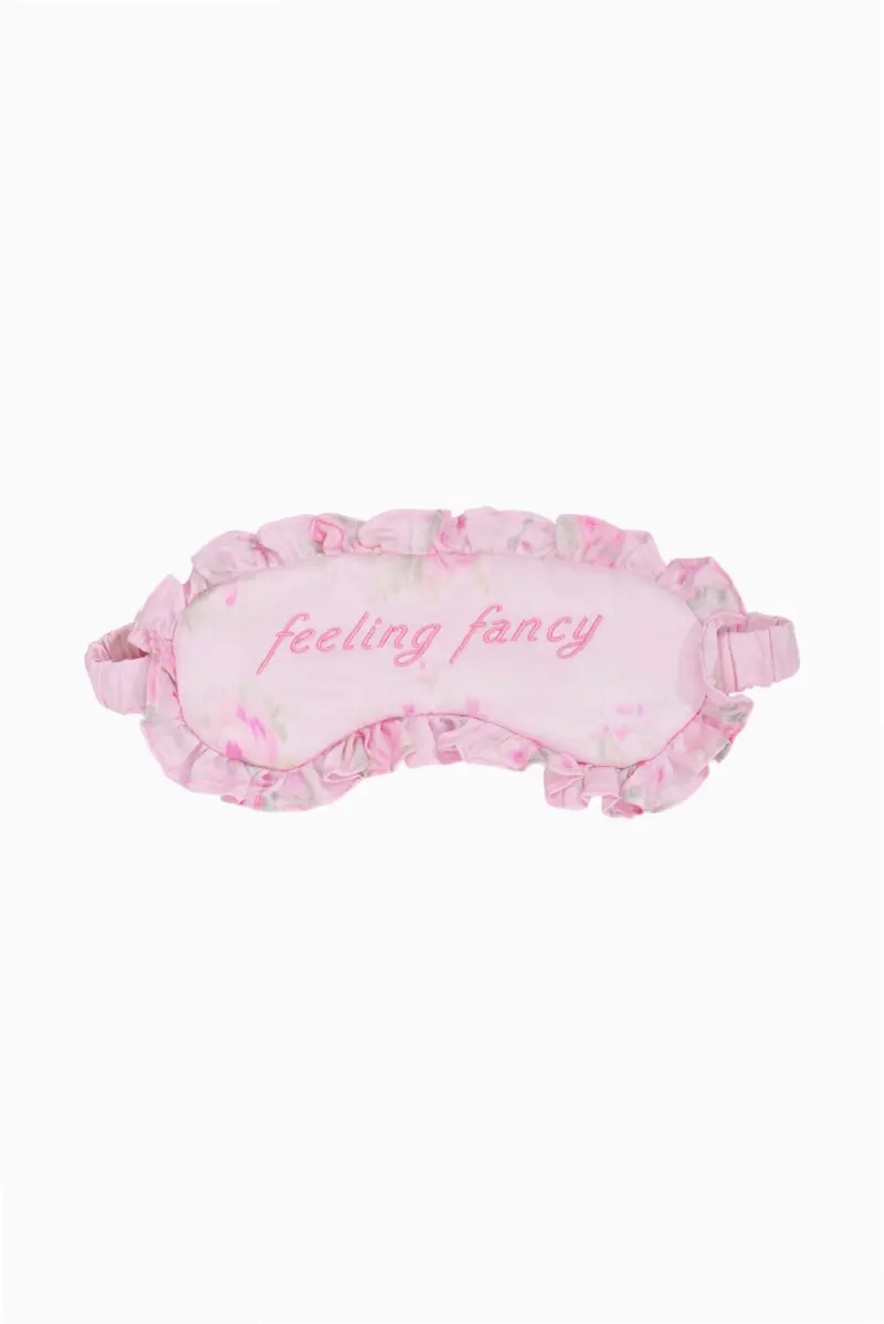 Sweet Dreams Satin Eye Mask With Adjustable Strap 1