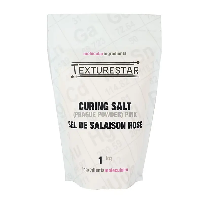 Texturestar Prague Powder #1 Curing Salt – Pink, 1 Kg Bulk Package 1