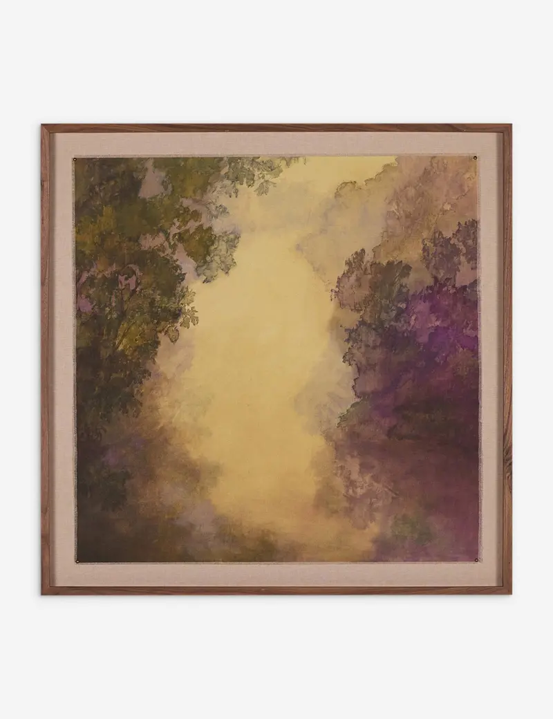 The Act Of Mirroring Original Art Print – Reflective Conceptual Piece By Aileen Fitzgerald 1