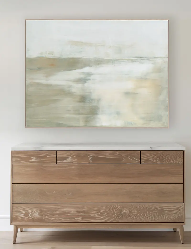 The Highlands Abstract Wall Art Print By Carol Benson-Cobb 1
