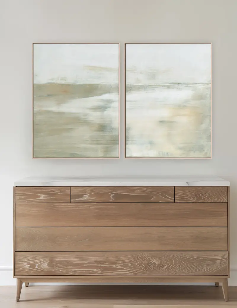 The Highlands Dual-Panel Wall Art Set (2 Pieces) By Carol Benson-Cobb 1