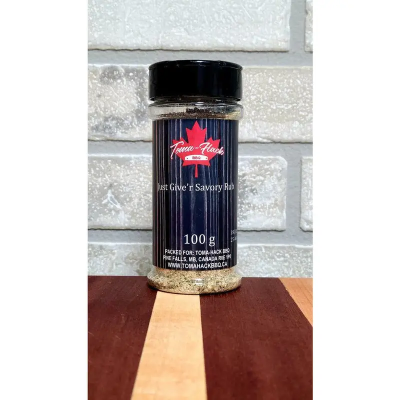 Toma-Hack Just Give'R Savory Dry Rub – All-Purpose Bbq Seasoning 1