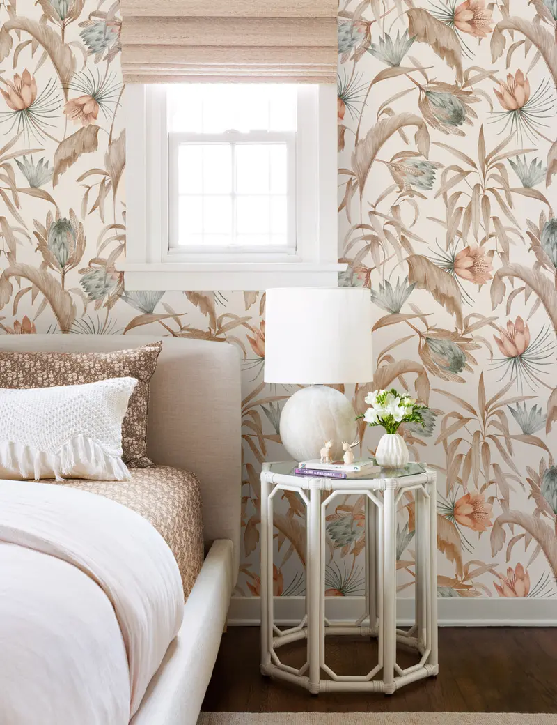 Tropical Print Removable Wallpaper By Rylee + Cru 1