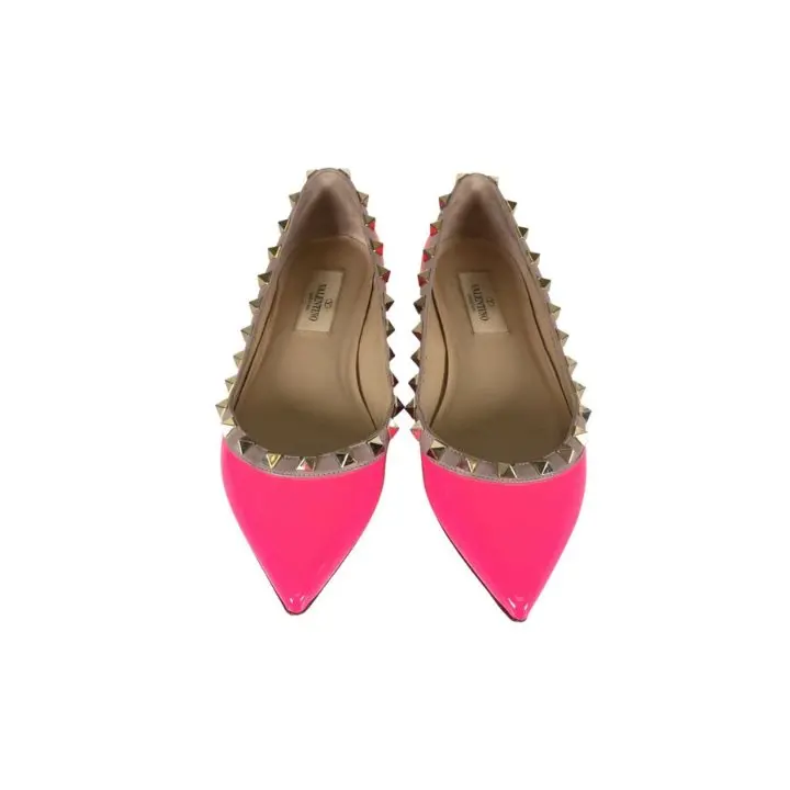 Valentino Rockstud Flat Shoes – Size 35.5 1