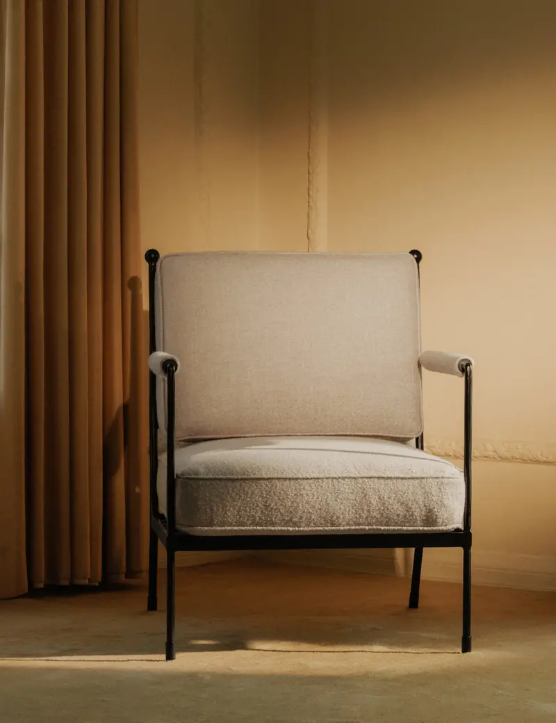 Vecchia Accent Chair – Gillian Segal For Moe’S Exclusive 1