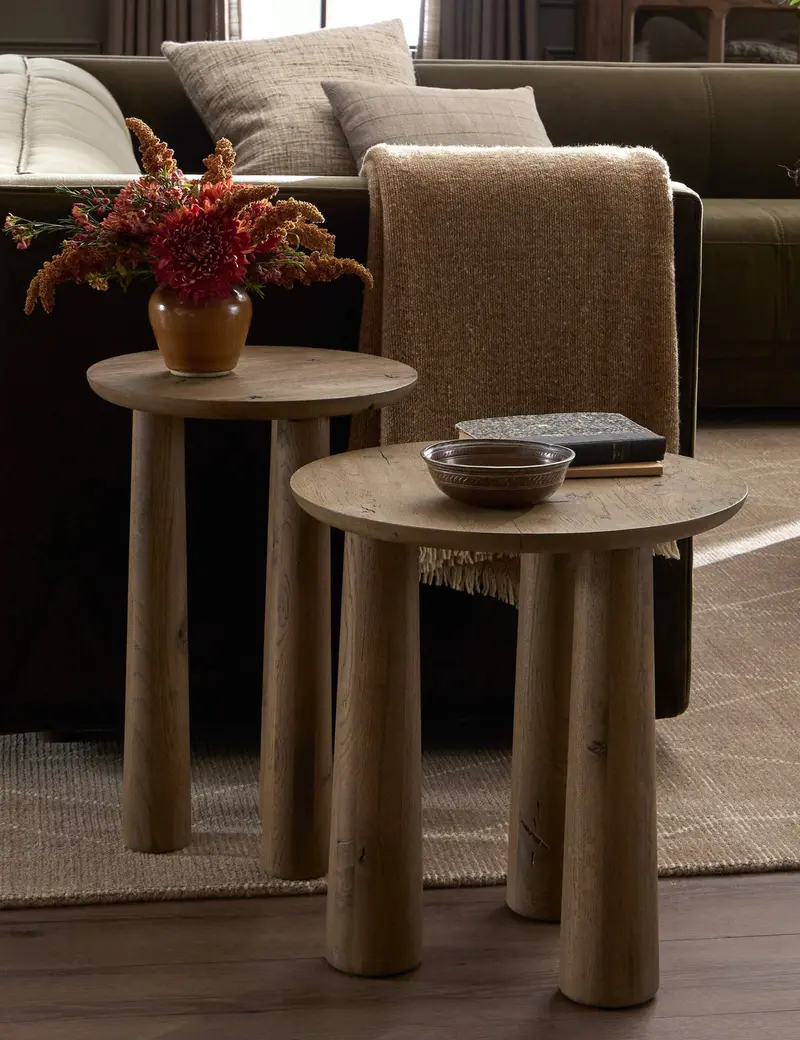 Venturi Minimalist Nesting Side Tables (2-Piece) 1