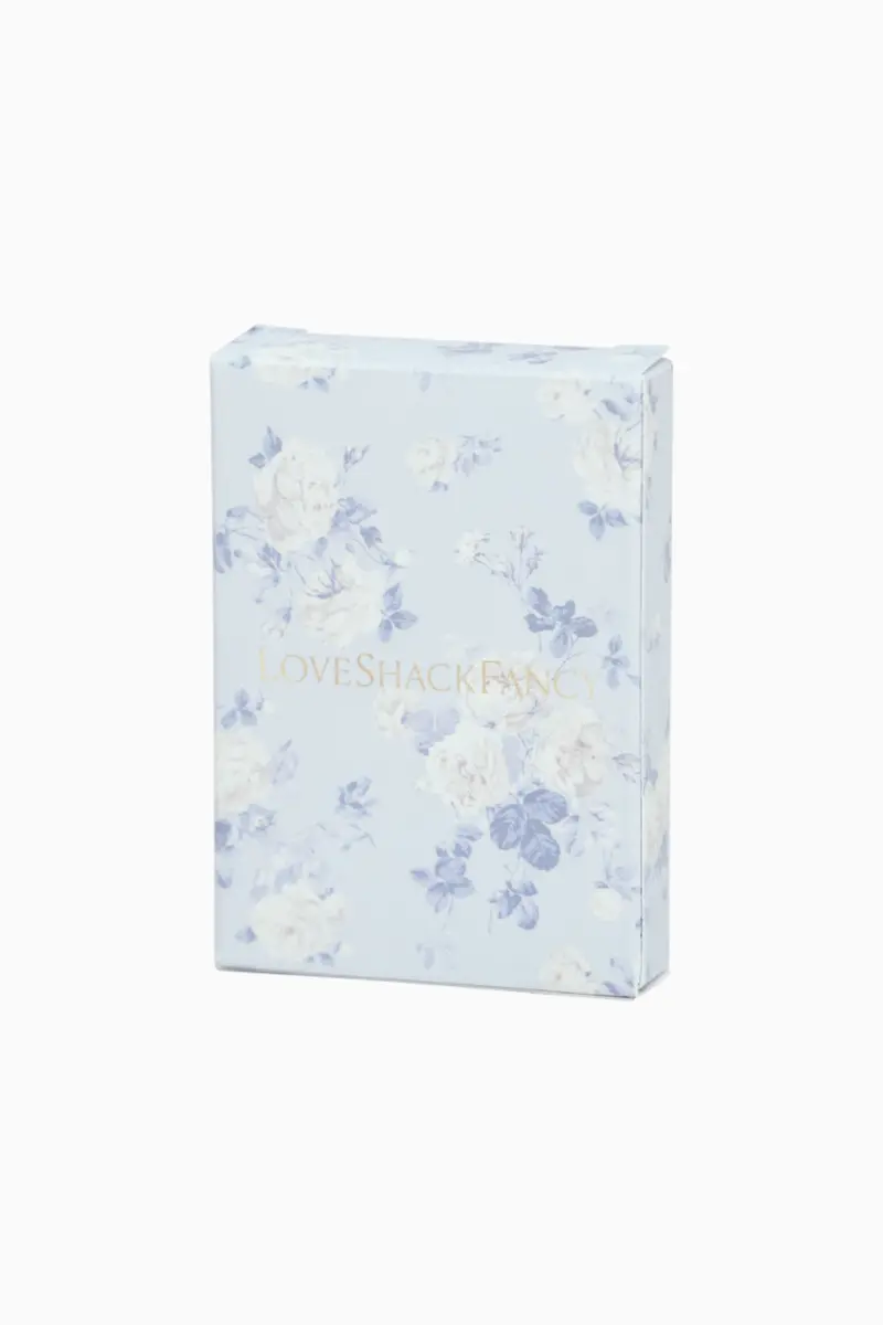 Vintage-Style Whisper Blue Playing Cards 1