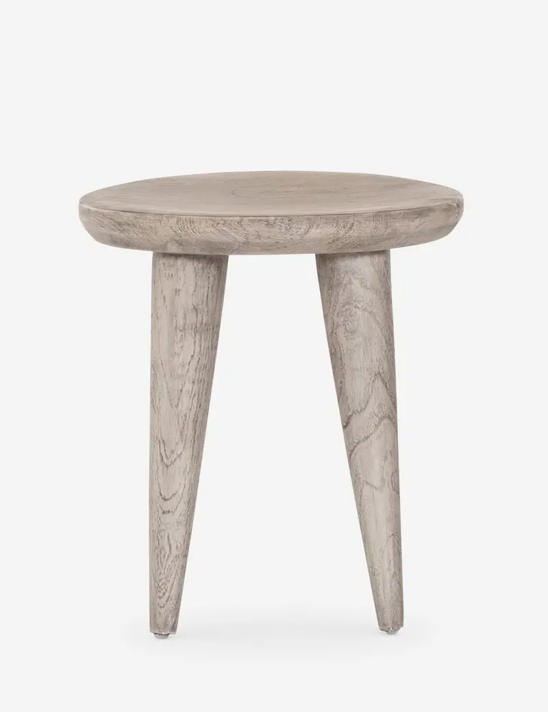Walden All-Weather Side Table – Powder-Coated Aluminum Outdoor Accent Table 1