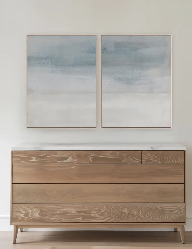 Whisper Two-Panel Wall Art Set By Carol Benson-Cobb 1
