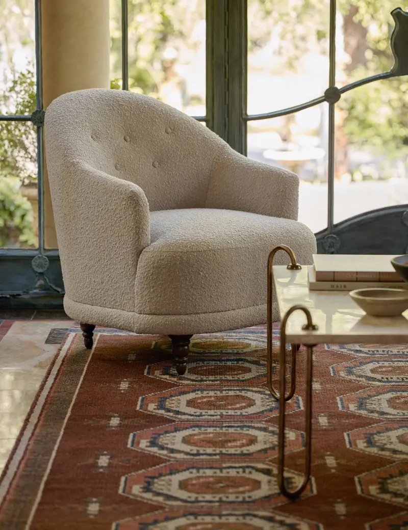 Whitford Upholstered Accent Chair – Modern Compact Design 1