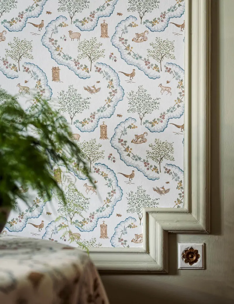 Wildflower Meadow Wallpaper – Sanderson Whimsical Floral Mural 1