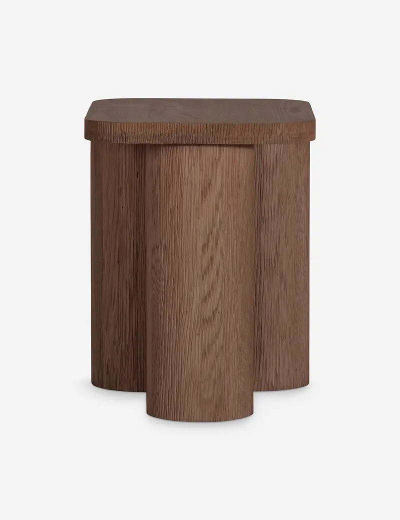 Willem Solid Wood Side Table – Minimalist Living Room Accent 1
