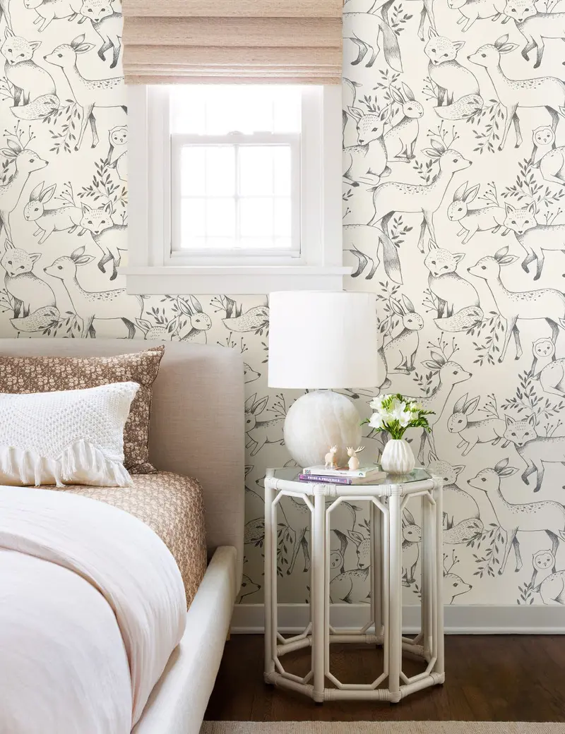 Woodland Botanical Wallpaper – Rylee + Cru Eco-Friendly Peel-And-Stick Pattern 1