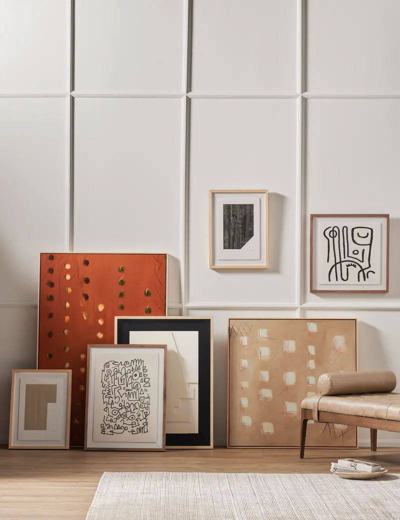 X Spot Rust-Tone Metal Wall Sculpture By Jamie Beckwith 1