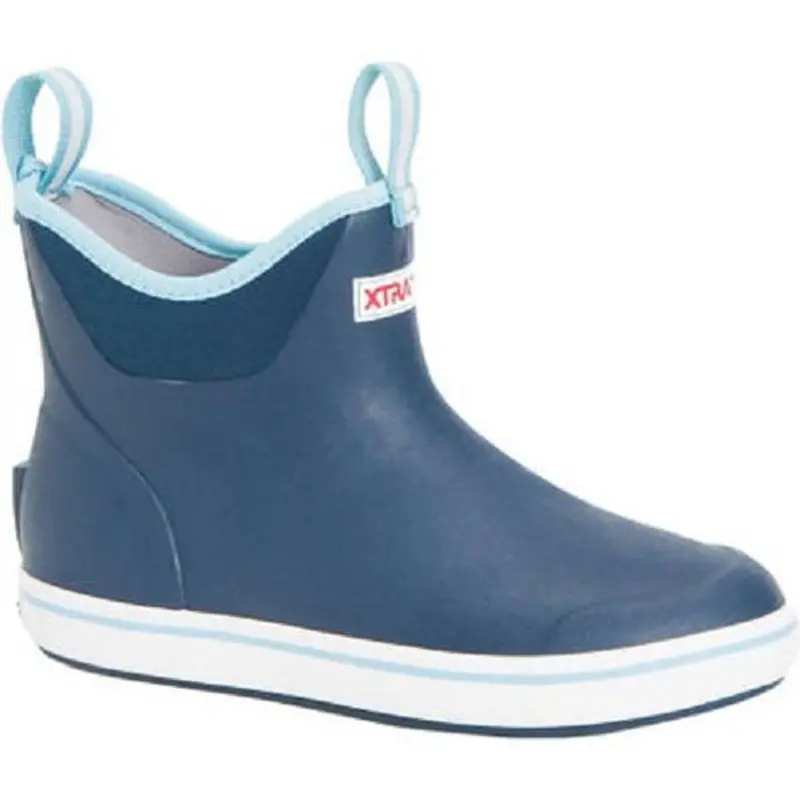 Xtratuf Women'S Blue Ankle Deck Boots For Wet Conditions 1