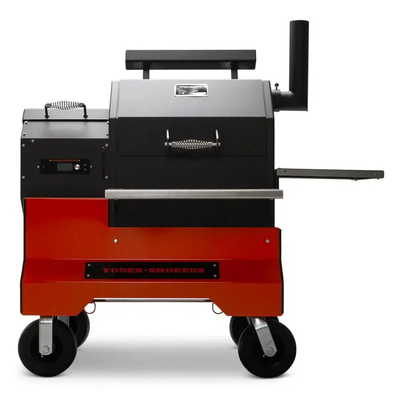 Yoder Ys480S Competition-Grade Pellet Grill In Orange – Precision Temperature Control 1