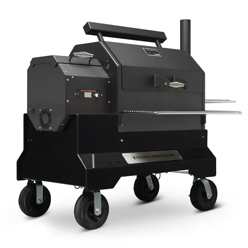Yoder Ys640S Competition-Grade Pellet Grill – Black 1