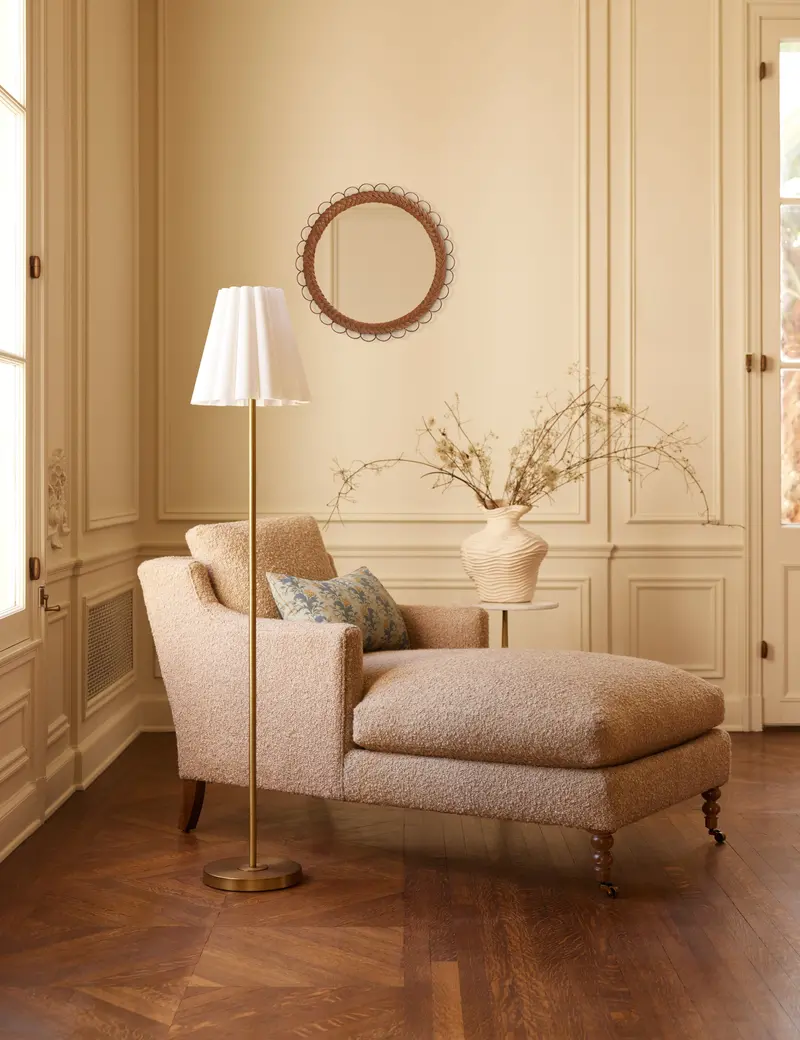 Zaniyah Circular Wall Mirror With Modern Frame 1