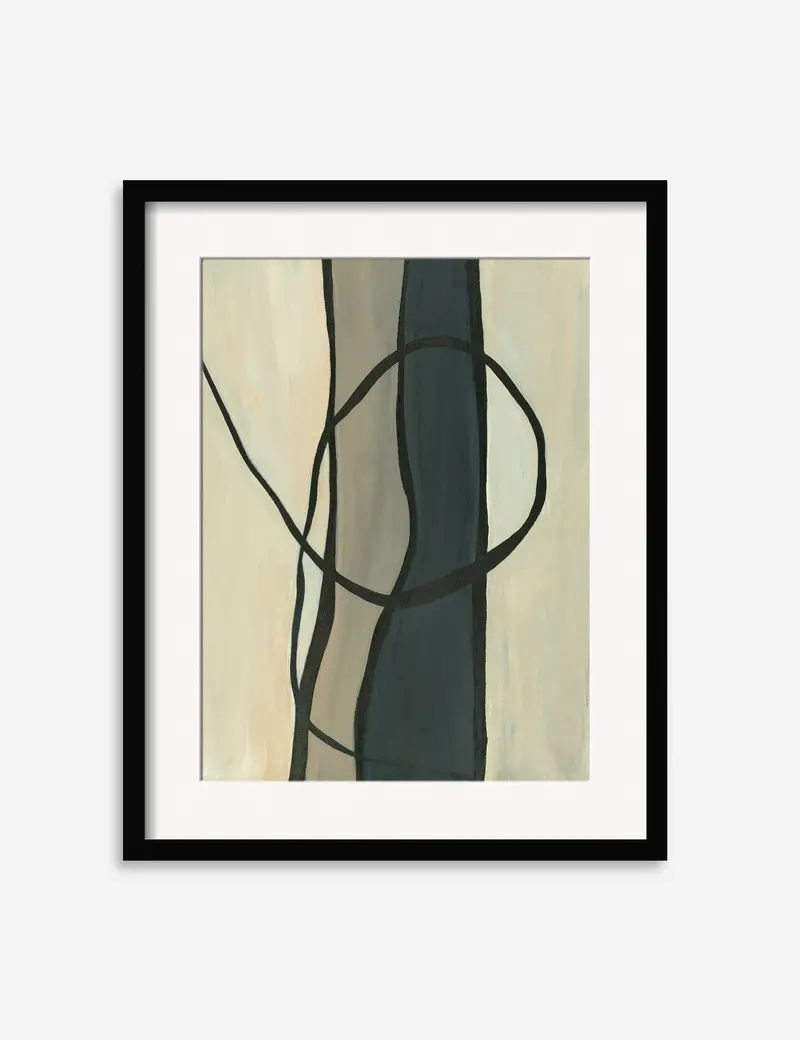 Zen Movements Contemporary Art Print By Karla Carranza 1